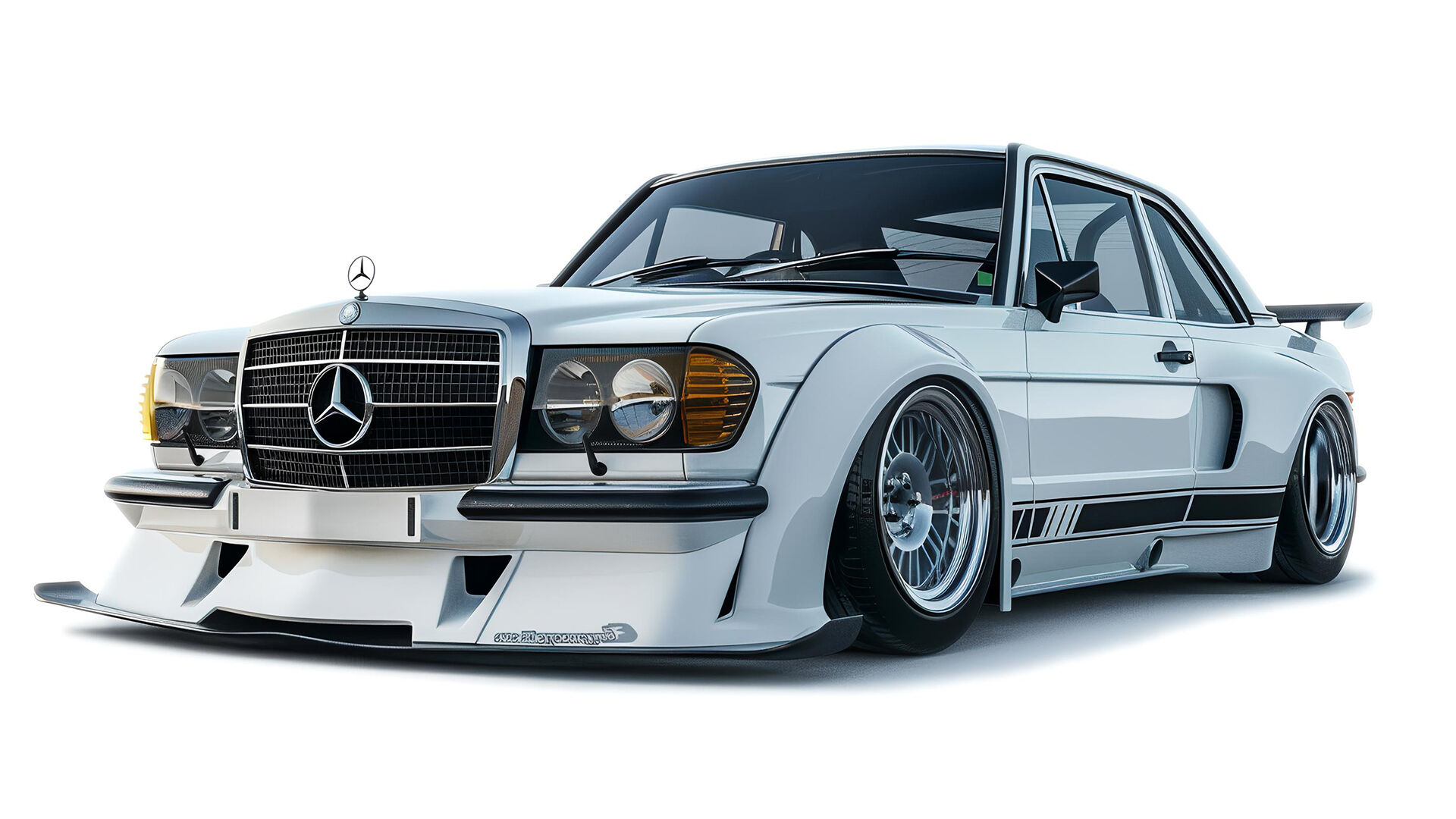 Mercedes-Benz Tuning | 123 Stufenheck Tuning