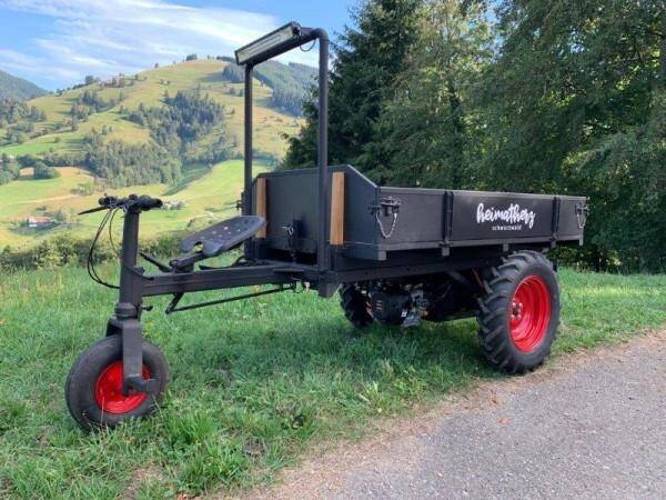 Ladog 3-wheel larger engine with an Epytec adapter