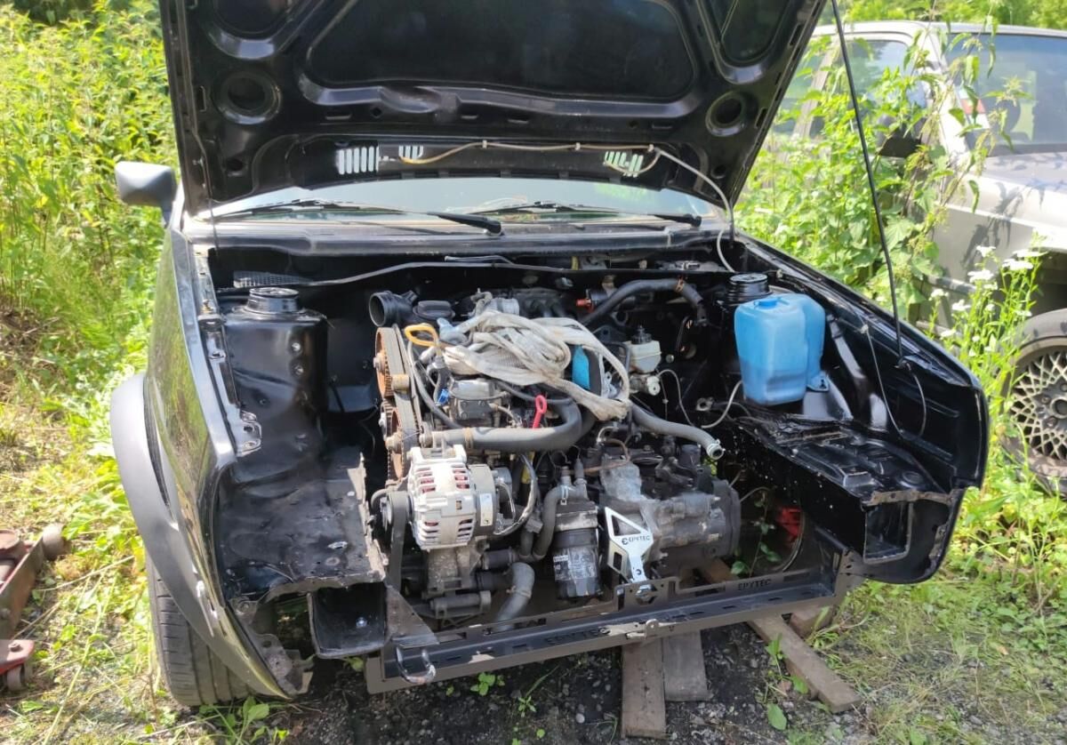 Querträger Frontblech Verstärkung VW Golf 2 Jetta 2 Corrado Passat Motorumbau VR6 1,8T 02a 02j 02m Getriebe 